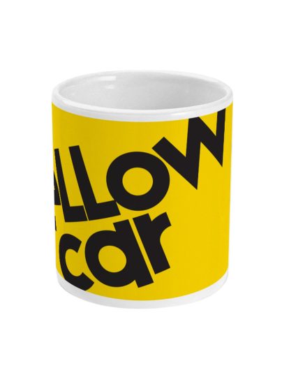 Yellow Car Mug 11oz